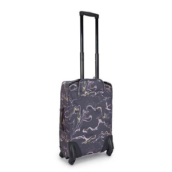 Kipling Darcey Small Printed Carry-On Rolling Suitcases Soft Marble | CA 1744CT